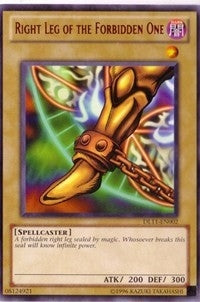 Right Leg of the Forbidden One Red (DL11-EN002)
