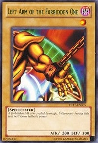 Left Arm of the Forbidden One Green (DL11-EN005)