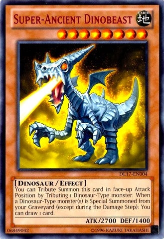 Super Ancient Dinobeast Red (DL17-EN004)