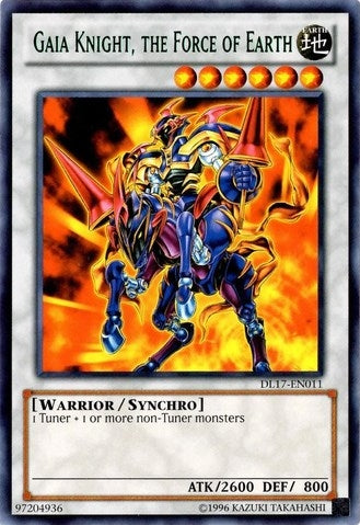 Gaia Knight the Force of Earth Green (DL17-EN011)