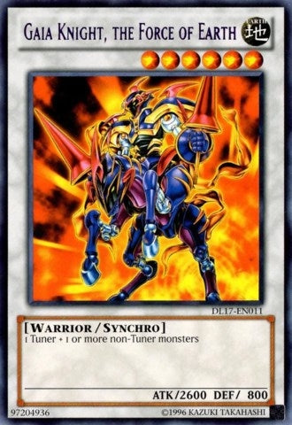 Gaia Knight the Force of Earth Purple (DL17-EN011)