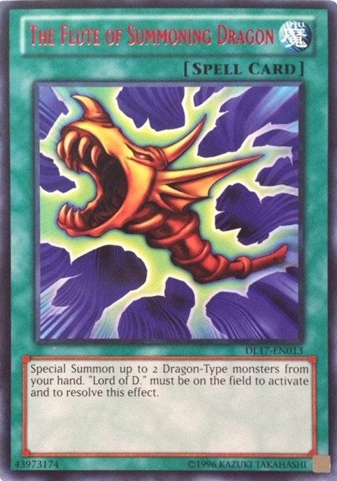 The Flute of Summoning Dragon Red (DL17-EN013)