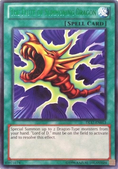 The Flute of Summoning Dragon Green (DL17-EN013)