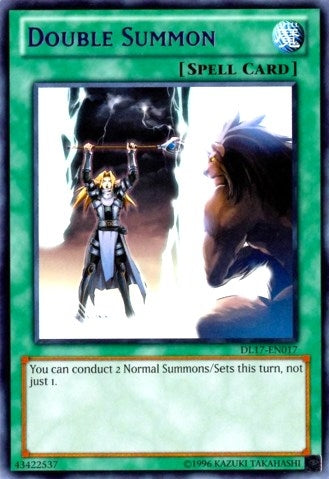 Double Summon Blue (DL17-EN017)