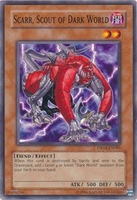 Scarr Scout of Dark World (DR04-EN085) [DR04]