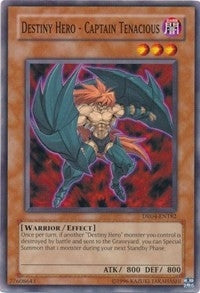 Destiny Hero Captain Tenacious (DR04-EN182) [DR04]