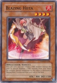 Blazing Hiita (DR04-EN208) [DR04]