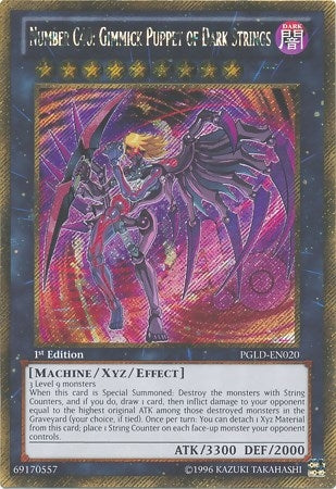 Number C40 Gimmick Puppet of Dark Strings (PGLD-EN020) [PGLD]