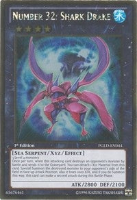 Number 32 Shark Drake (PGLD-EN044) [PGLD]