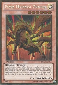 Prime Material Dragon (PGLD-EN065) [PGLD]