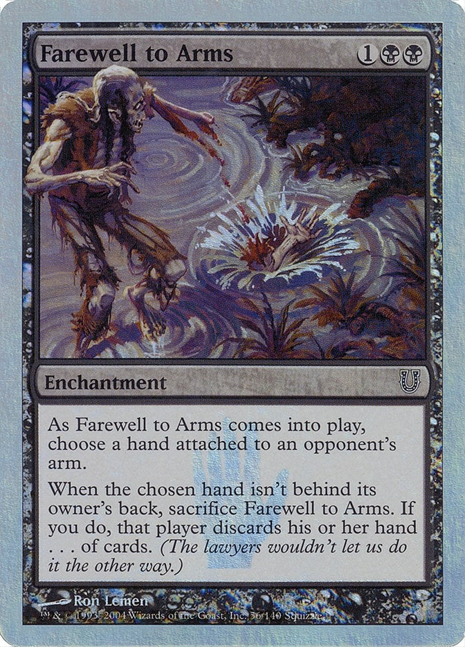 Farewell to Arms Alternate Foil (56) [UNH]