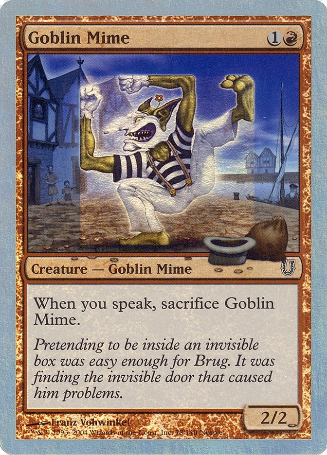 Goblin Mime Alternate Foil (78) [UNH]