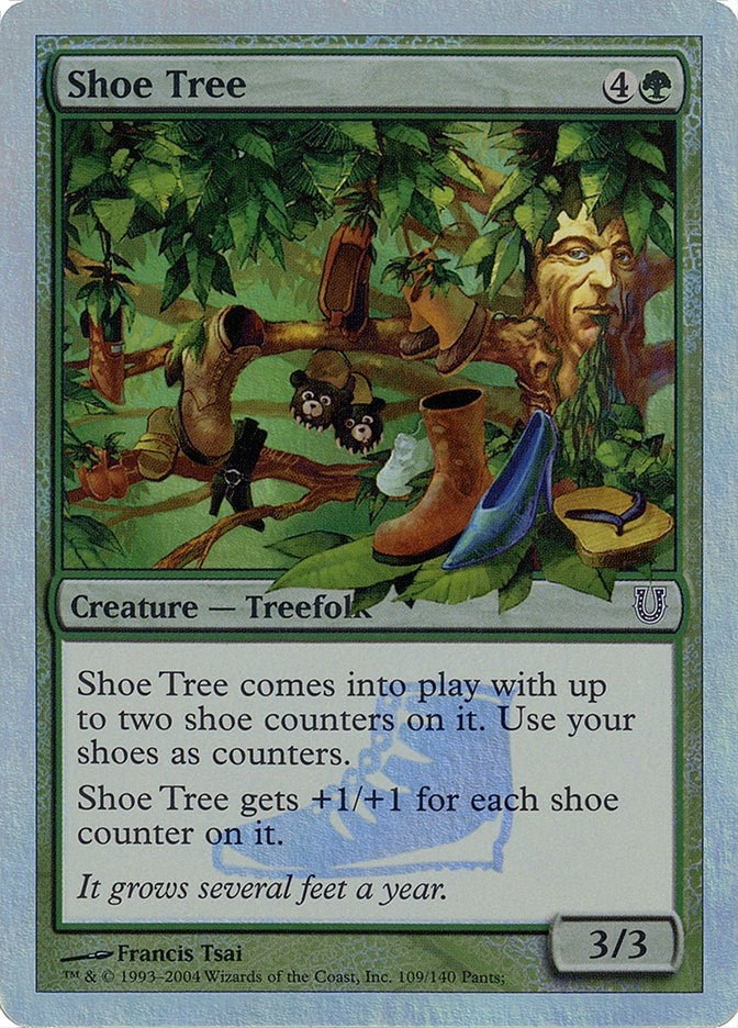 Shoe Tree Alternate Foil (109) [UNH]