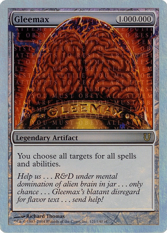 Gleemax Alternate Foil (121) [UNH]
