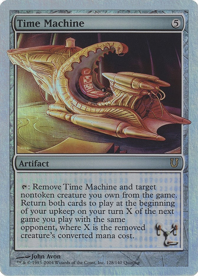 Time Machine Alternate Foil (128) [UNH]