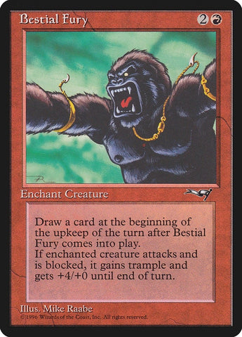 Bestial Fury (Fists Raised) [Alliances]