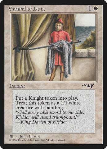 Errand of Duty (Horse) [Alliances]