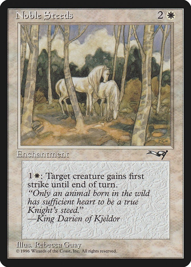 Noble Steeds (Leg Raised) [Alliances]