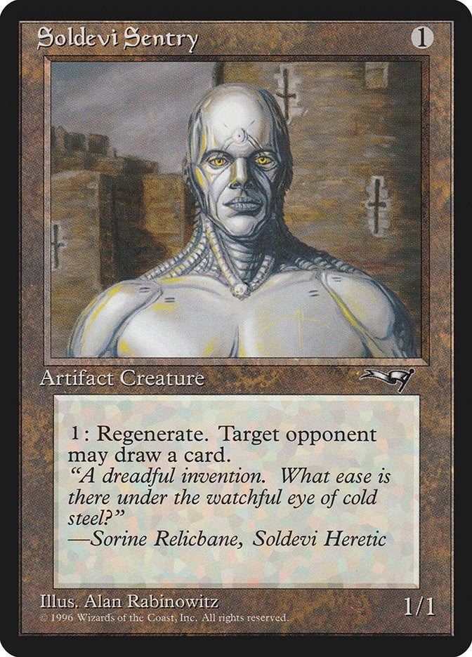 Soldevi Sentry (Hands Raised) [Alliances]