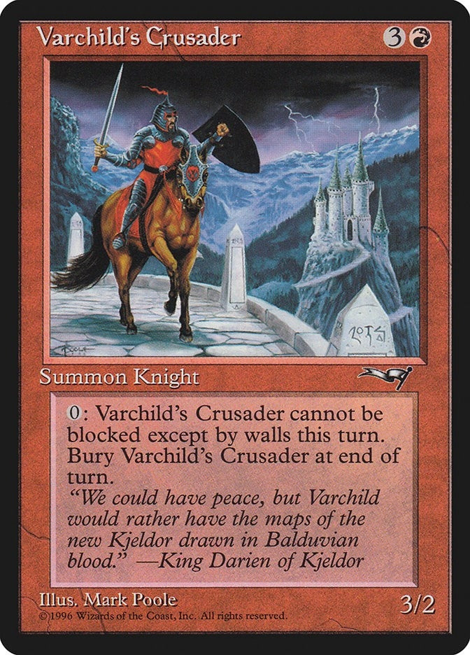 Varchild's Crusader (Black Horse) [Alliances]