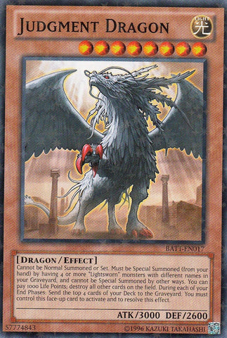 Judgment Dragon Starfoil (BATT-EN017) [BATT]