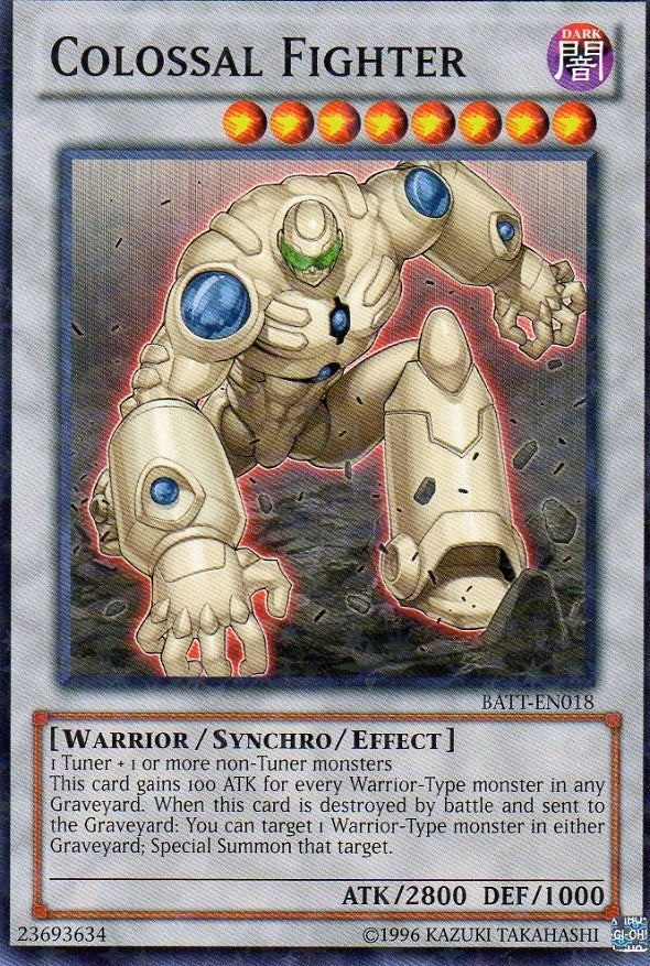 Colossal Fighter Starfoil (BATT-EN018) [BATT]