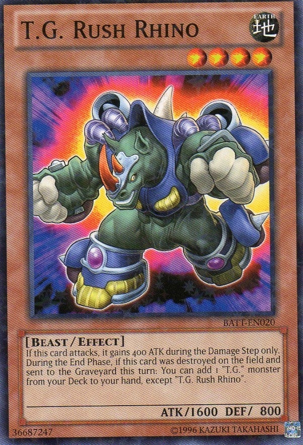 TG Rush Rhino Starfoil (BATT-EN020) [BATT]