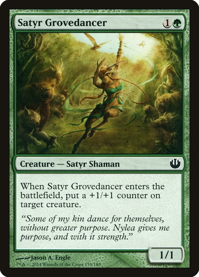 Satyr Grovedancer (139) [JOU]
