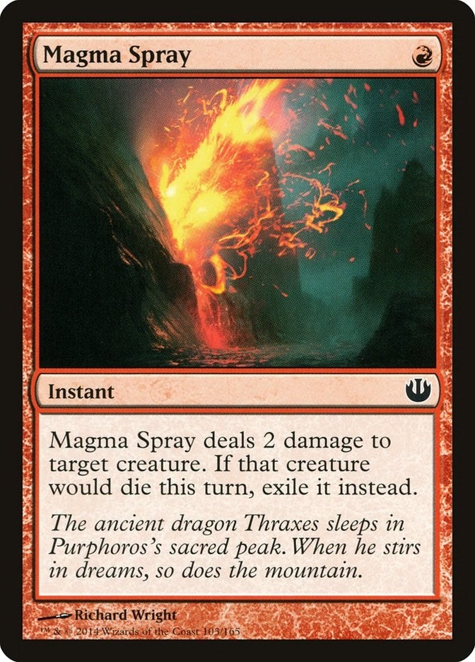 Magma Spray (103) [JOU]