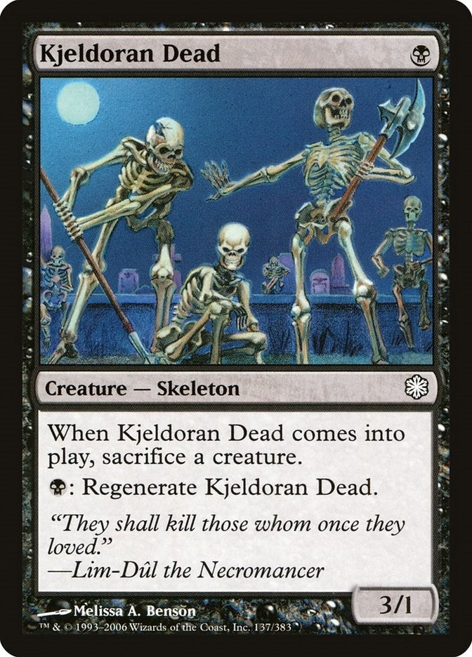 Kjeldoran Dead (137) [CTD]