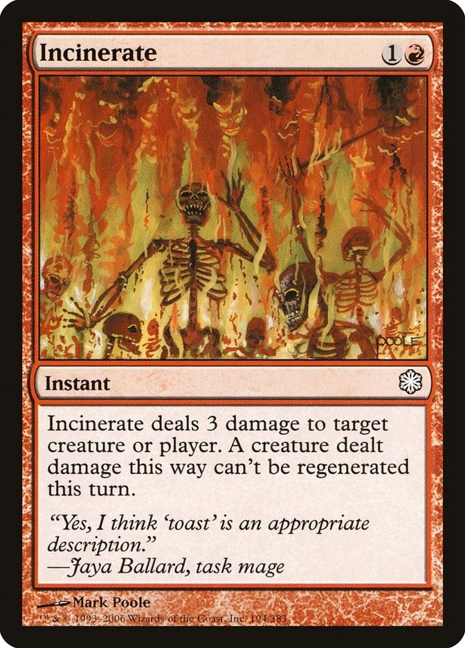 Incinerate (194) [CTD]