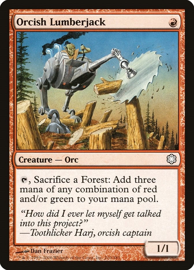 Orcish Lumberjack (210) [CTD]