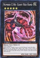 Number C106 Giant Red Hand (DRLG-EN049) [DRLG]