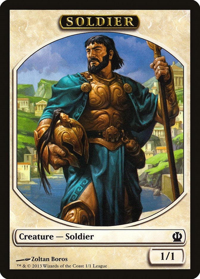 Soldier Token Theros (1) [LEP]