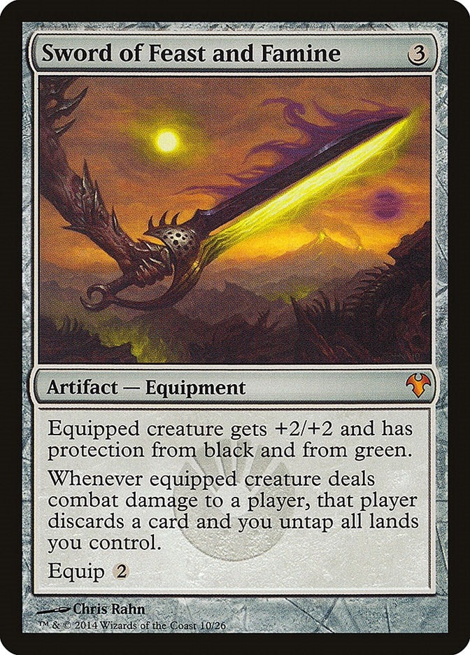 Sword of Feast and Famine [Modern Event Deck 2014]