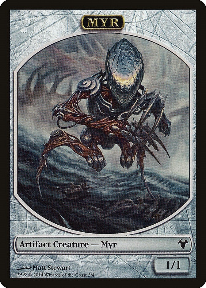 Myr Spirit Double Sided Token (3 // 2) [MD1]