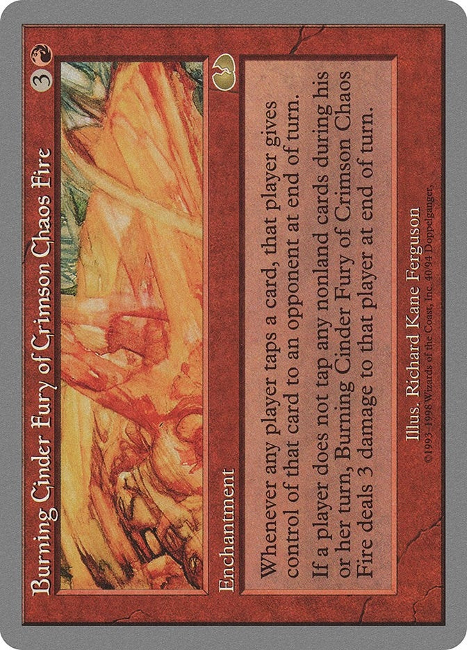 Burning Cinder Fury of Crimson Chaos Fire (40) [UGL]