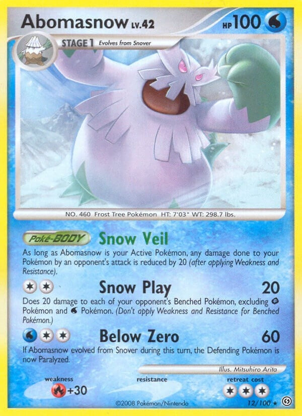 Abomasnow (12/100) [SF]