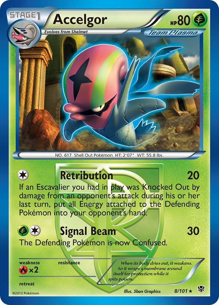 Accelgor Team Plasma (8/101) [PLB]