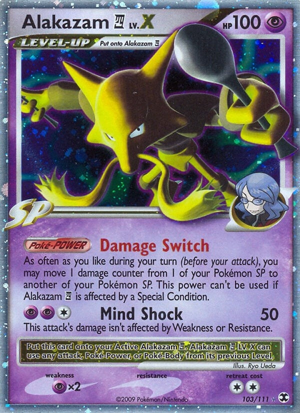 Alakazam E4 LvX (103/111) [RR]