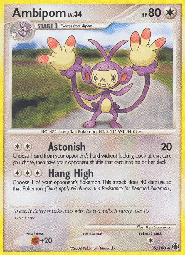 Ambipom (35/100) (Majestic Dawn)
