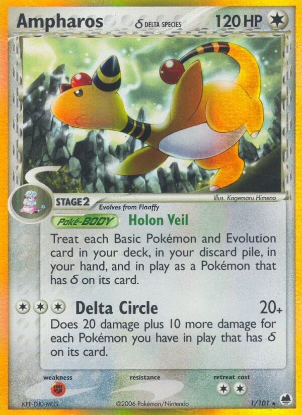 Ampharos Delta Species (1/101) [DF]