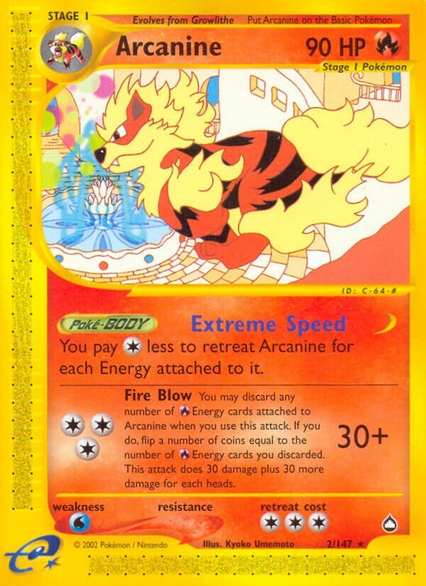Arcanine (002/147) [AQ]