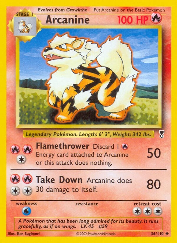 Arcanine (036/110) [LC]