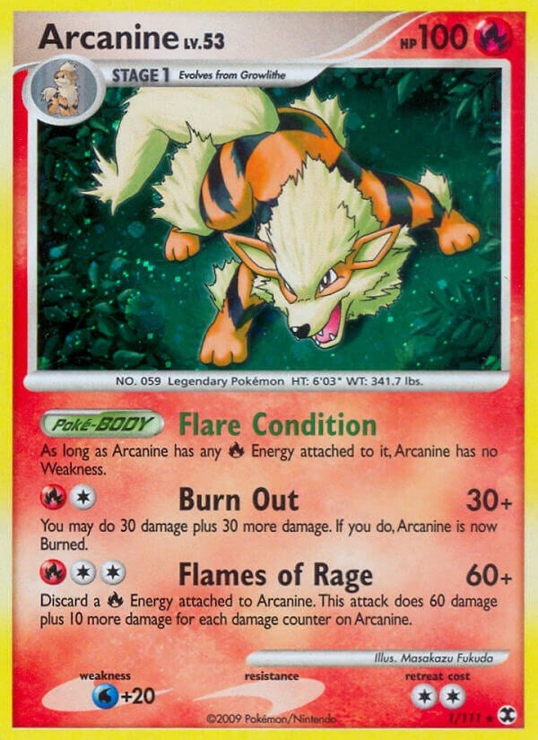 Arcanine (1/111) [RR]