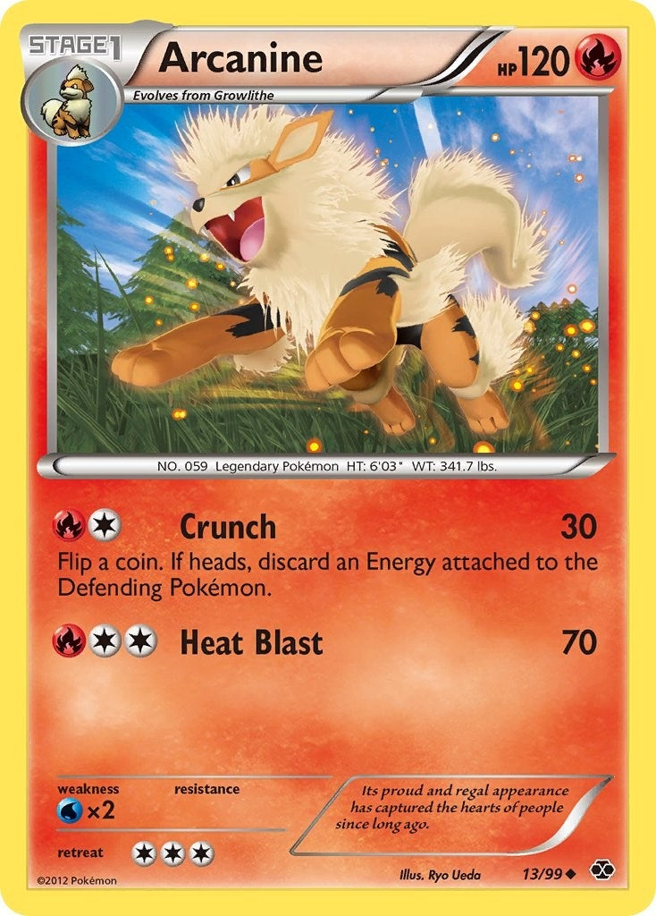 Arcanine 13 (13/99) [NXD]