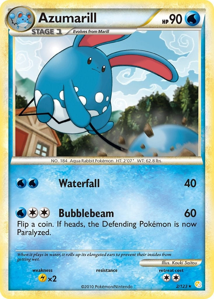Azumarill (2/123) [HS]