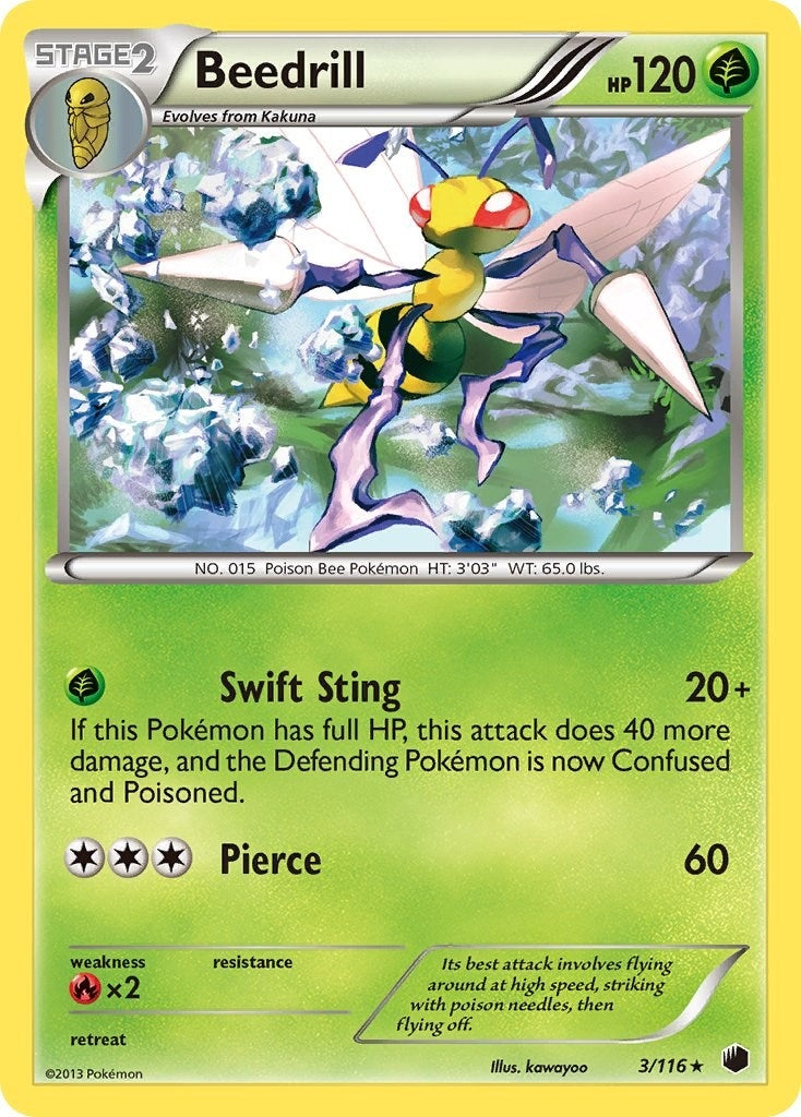 Beedrill (3/116) [PLF]