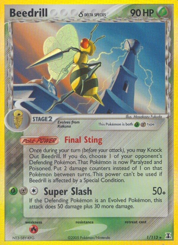 Beedrill Delta Species (1/113) [DS]