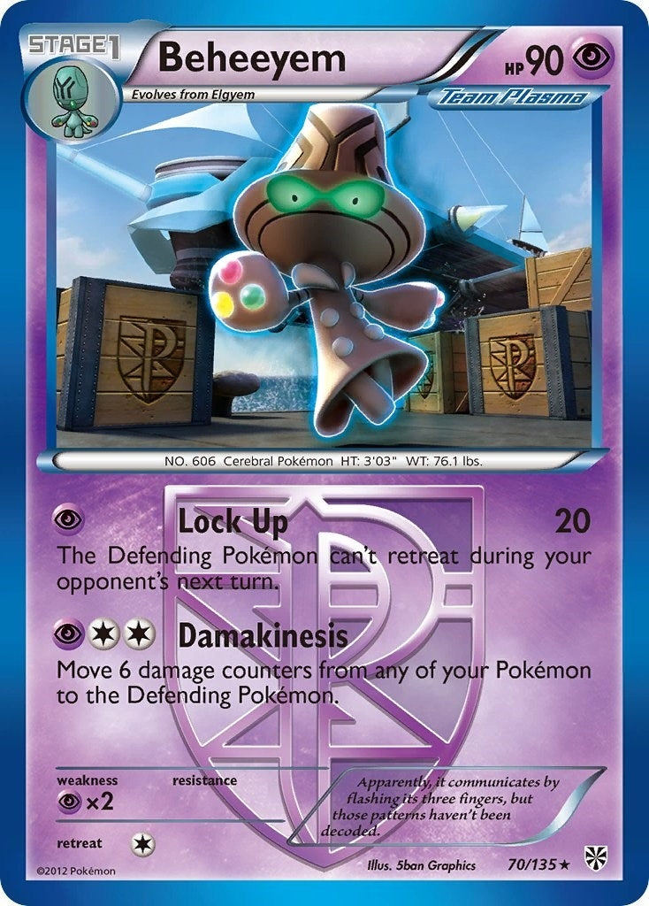 Beheeyem Team Plasma (70/135) [PLS]